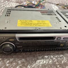 ★sonyカーオーディオ　外すまでは確認OK