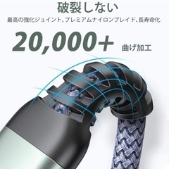 USB Type C ケーブル【3本セット1m/1m/2m】急速充電 断線防止の画像