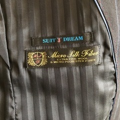 スーツ上下　ストライプ(FICCE COLLEZIONE)の画像