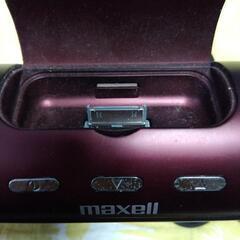 Maxell ipod対応スピーカーの画像