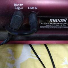 Maxell ipod対応スピーカーの画像