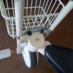 無印良品 三輪車 バスケット付きの画像