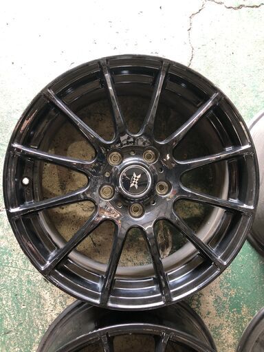 早い者勝ち!!!　中古ホイール！ SWALLOW 17インチ 7.0J +53　5-114.3　4本セット