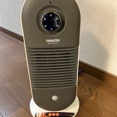 山善ヤマゼン　センサー付きセラミックファンヒーターの画像