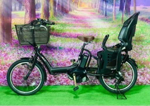 ❶5722子供乗せ電動アシスト自転車YAMAHA 20インチ良好バッテリー