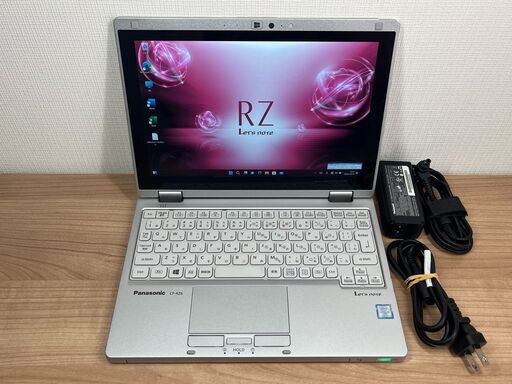 訳有・SIM搭載＞09105 超軽量 Panasonic CF-RZ6８GB/SSD256 /i5 タッチパネル　office Win11