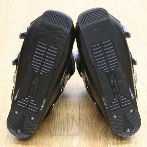 26cm 大人用 GENFACTORY スキーブーツ FC-6 ブラック系 ソール長307mm 4バックル ゲンファクトリー cust