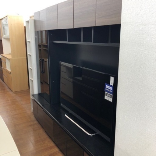 【カインズ】ブラウン×ブラックカラーのハイタイプ テレビボードお売りします！