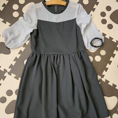 卒入にも！☆超美品☆未使用モノトーンワンピース！