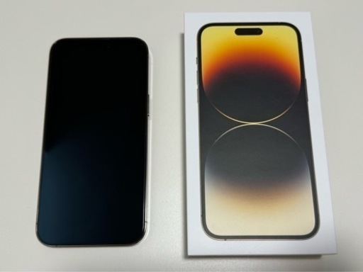 【極美品】iPhone14 Pro Max ゴールド 128 GB SIMフリー