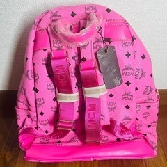 mcm リュック ピンク