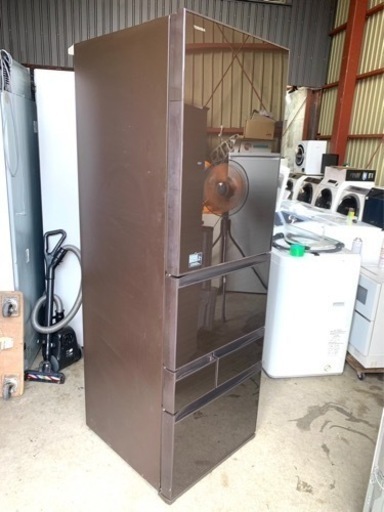 大阪限定配送★3ヶ月保証付き★冷凍冷蔵庫★2015年★TOSHIBA★GR-H43GXV★R-66★426L★5ドア