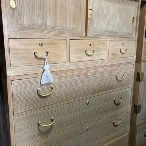 決まりました。桐箪笥　桐和ダンス