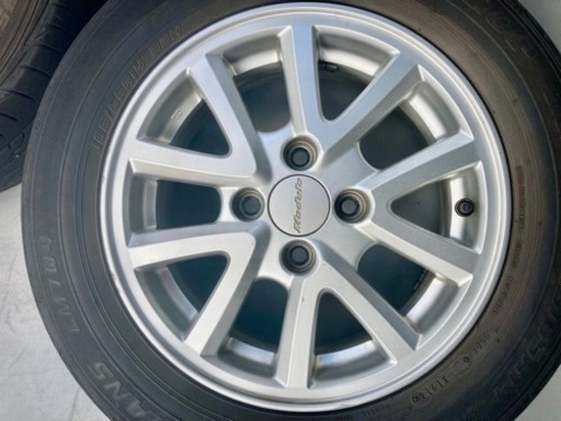 【お取引中】アルミホイール 4本　14×5.5J 185/65
