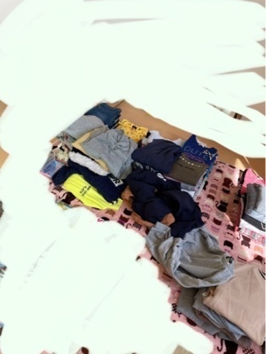 子供服からレディースまで100点以上家中