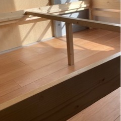 ダブルベット　木製の画像