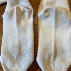 子ども用白長靴下　18〜20センチくらい？の画像