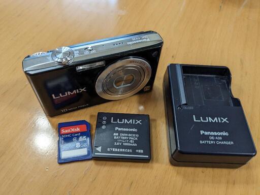中古 デジカメ Panasonic DMC-FX35 黒
