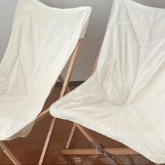 ウッドチェア　２脚の画像