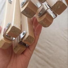 ウッドチェア　２脚の画像