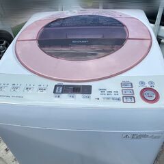 容量8kg　全自動洗濯機　シャープ　2015年製の画像