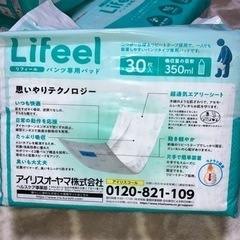 大人用紙パンツXLサイズ、専用パットセットの画像