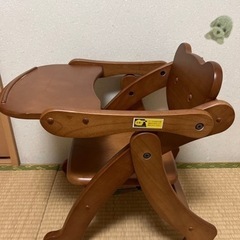 取り引き中★お値下げ中⭐️ ベビーチェアー　テーブル付きの画像