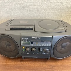 決まりました！【SONY CDラジカセ？】CDだけ起動しません…