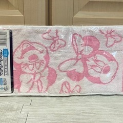 新品未使用 ディズニー マフラータオル ミニー 18cm×110...