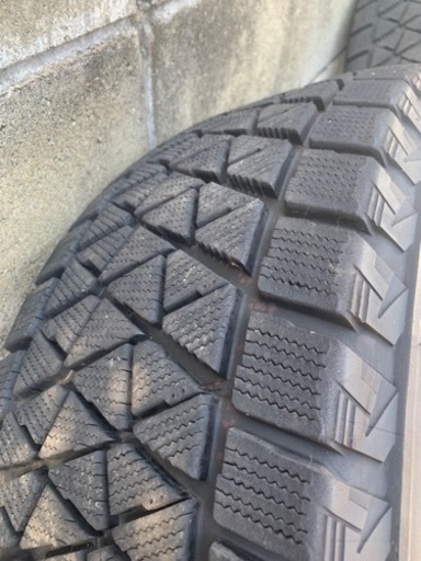 商談中　プラド　純正　ホイール　スタッドレス　4本　6穴　タイヤホイールセット　美品