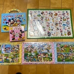 ディズニー絵本とパズル