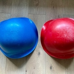bilibo 赤青2個　子供用キャンプチェアの画像