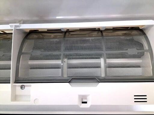 C【コレ見て！ 空調家電】音声お知らせ 富士通ゼネラル ルームエアコン AS-C221LHK-W 2021年製 ホワイト 主に6畳用