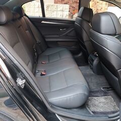 検査6年9月528i M5仕様/20インチ/社外4本出しマフラー/ブラックレザーコンフォートシート/ベンチレーション/HDDナビ/地デジ/バックカメラ/ETCの画像