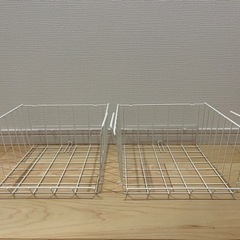 IKEA 吊り戸下収納ラック　2個セット