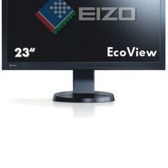 【値下げ】パソコン外付けモニターEIZO EV2335W-BK