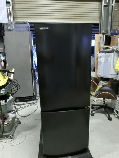 【美品】 TOSHIBA 2ドア冷蔵庫 GR-T15BS 2021年製　153L