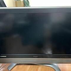 液晶テレビ AQUOS 37インチ ウーファー内蔵 迫力音響