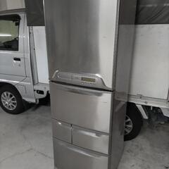 無料　東芝5ドア冷凍冷蔵庫　2003年製　GR-NF374K(XS)の画像