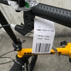 ハマー　折りたたみ自転車　6段変速　未使用品の画像