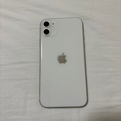 iPhone11 128GB ホワイト　SIMフリー　箱付き