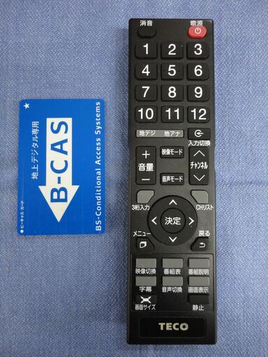 TECO 22インチ 液晶テレビ 2010年製 TA2202JS 22型 TV リモコン付き テレビ 西岡店