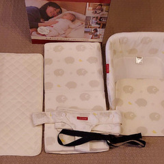 【値下げ】ファルスカ　ベッド　シープ&ホルン&防水シート2枚