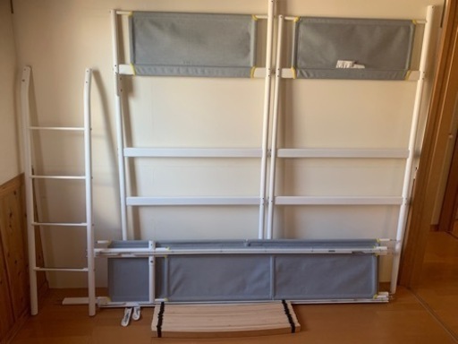 【値下げします 10,000→8,000】【IKEA】ロフトベッド（VITVAL ヴィトヴァル）