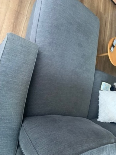 IKEA KIVIKシーヴィク　ソファ　寝椅子　単体　チャコール