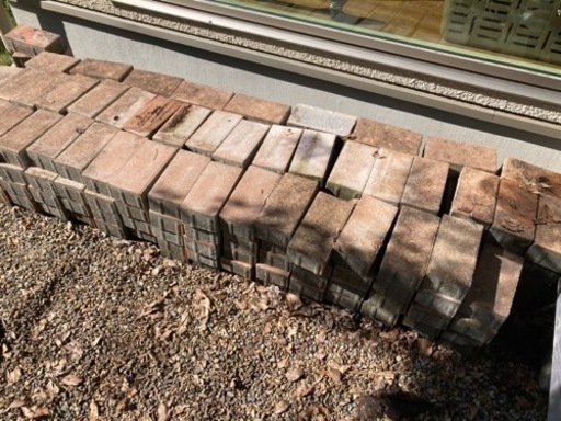 外構 DIY インターロッキングブロック 400個 オレンジ