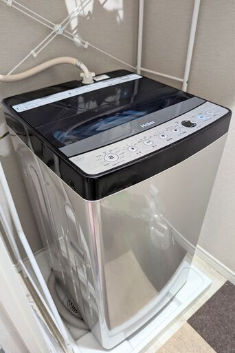 洗濯機　HAIRE JW-XP2C55E-XK　URBAN CAFE SERIES ステンレスブラック