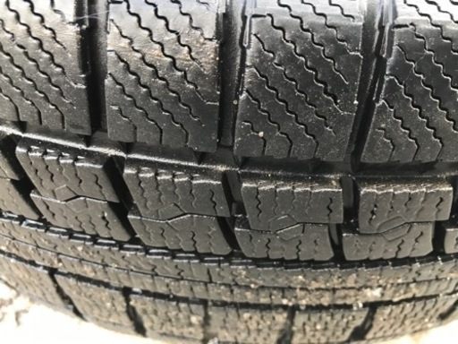 17インチアルミ付きスタッドレス　4本セット