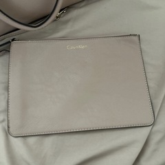 止めてます　CK Calvin Klein ハンドバッグ　ビジネスバッグの画像