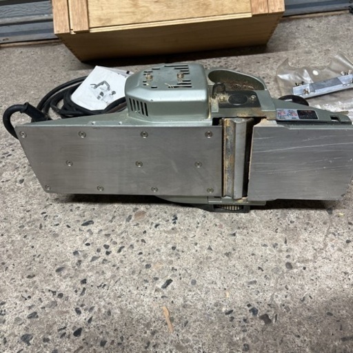 RYOBI リョービ 電気カンナ L-480 ニュー太子 動作品 取説 純正木箱付き 北海道旭川市